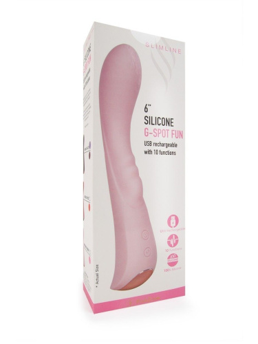 Малиновый вибратор для G-стимуляции - 19,1 см. фото 3 Малиновый вибратор для G-стимуляции - 19,1 см. фото 3