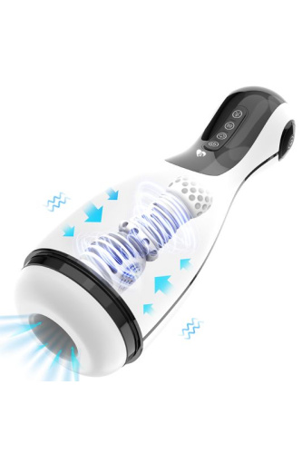 Белый инновационный мастурбатор Good night с имитацией орального секса фото 4 Белый инновационный мастурбатор Good night с имитацией орального секса фото 4