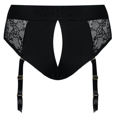 Черные трусики для насадок Diva Lingerie Harness - size M фото 3 Черные трусики для насадок Diva Lingerie Harness - size M фото 3