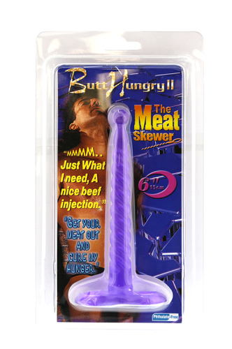 Фиолетовая силиконовая втулка-спираль - 15,2 см. фото 2