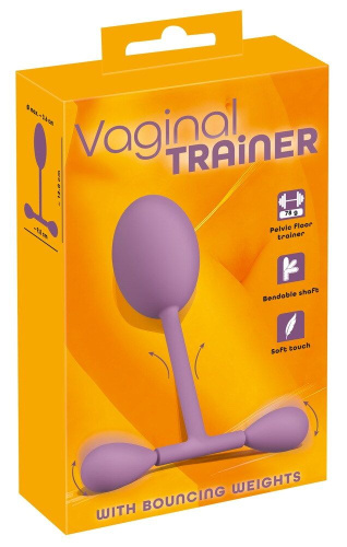 Сиреневый тренажер мыщц тазового дна Vaginal Trainer фото 2