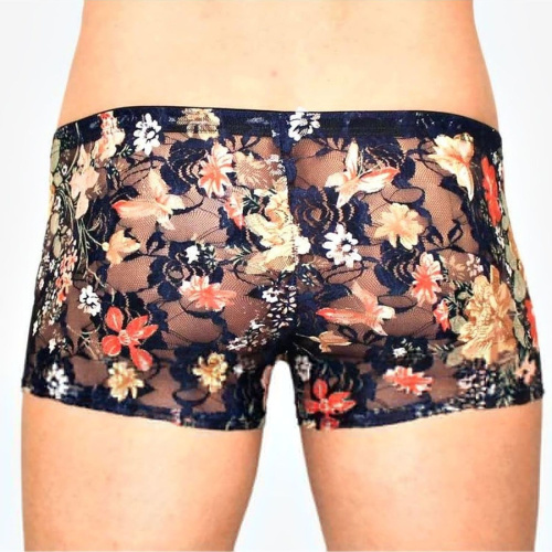 Мужские трусы-боксеры с крупным цветочным узором фото 3 Мужские трусы-боксеры с крупным цветочным узором фото 3
