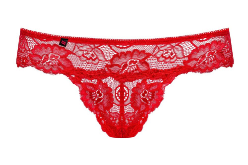 Красные кружевные трусики Secred с цветочным узором фото 3 Красные кружевные трусики Secred с цветочным узором фото 3