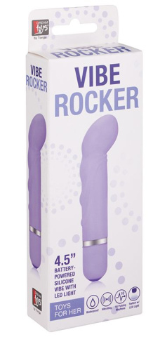 Фиолетовый мини-вибратор с загнутым кончиком NEON VIBE ROCKER PURPLE - 10,2 см. фото 2 Фиолетовый мини-вибратор с загнутым кончиком NEON VIBE ROCKER PURPLE - 10,2 см. фото 2