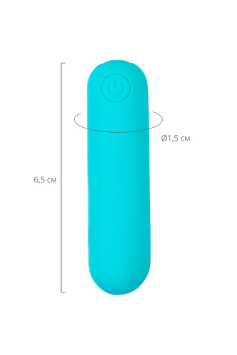 Голубая вибропуля Tnim с пультом ДУ фото 4 Голубая вибропуля Tnim с пультом ДУ фото 4