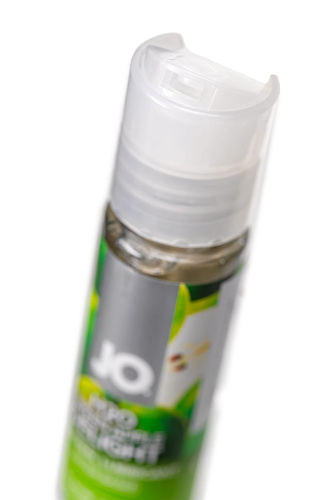 Смазка с ароматом яблока JO Flavored  Green Apple H2O - 30 мл. фото 3