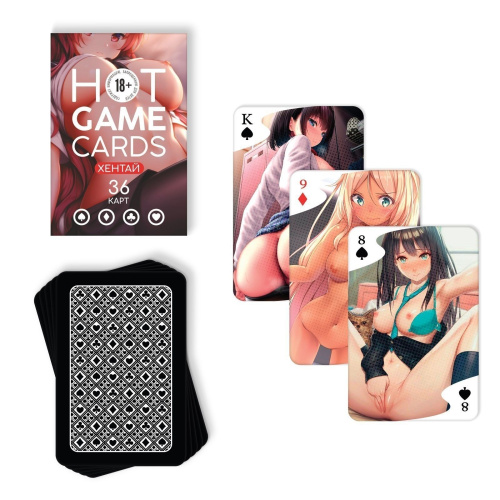 Игральные карты Hot Game Cards «Хентай» фото 3