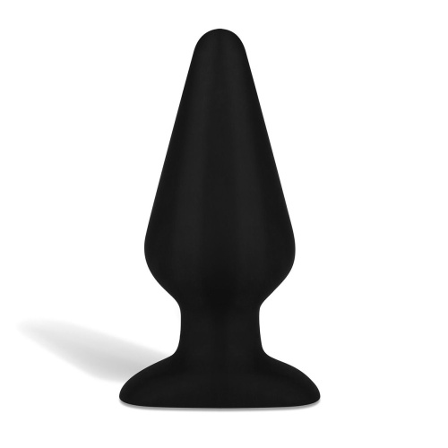 Черный плаг из силикона Seamless Silicone Butt Plug - 15 см. Черный плаг из силикона Seamless Silicone Butt Plug - 15 см.