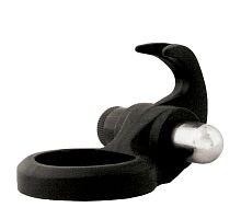 Чёрное виброкольцо Tsunami