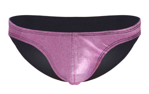 Мужские трусы-слипы с розовой передней частью Мужские трусы-слипы с розовой передней частью