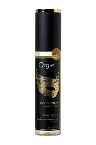 Минеральное массажное масло Orgie Sexy Therapy Afrodisiac - 200 мл. фото 2