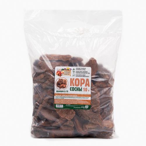 Кора сосны «Рецепты дедушки Никиты» (фракция 6-10) - 10 л. фото 3