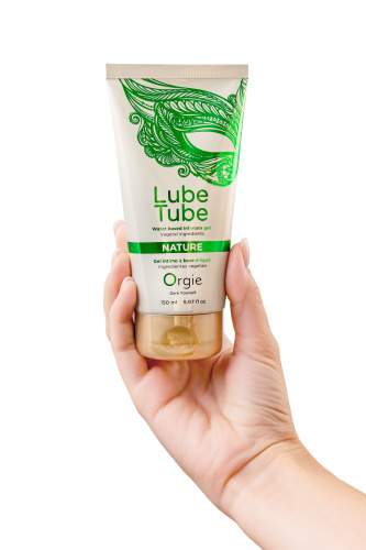 Интимный гель на водной основе Lube Tube Nature - 150 мл. фото 6