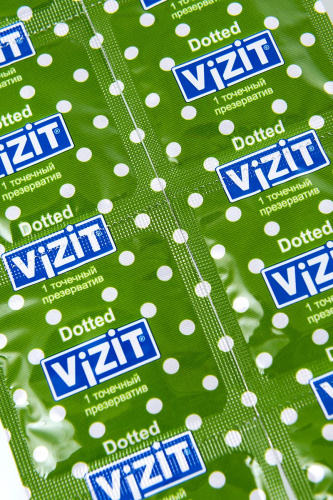 Презервативы с точечками VIZIT Dotted - 12 шт. фото 10