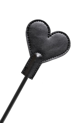 Черный стек со шлепком в форме сердца Anonymo - 35 см. фото 7