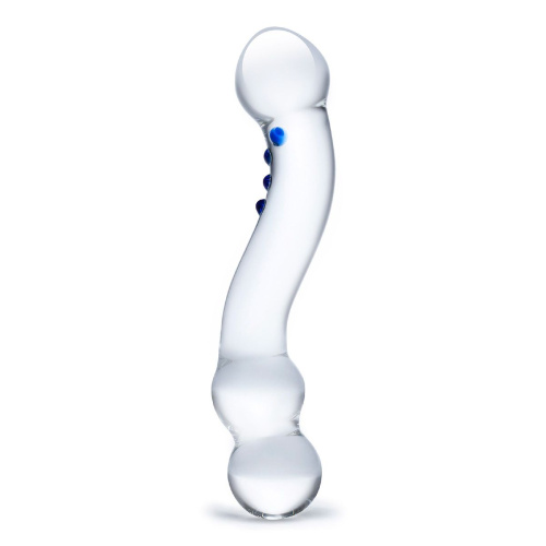 Изогнутый стеклянный стимулятор G-точки Curved G-Spot - 15,2 см. Изогнутый стеклянный стимулятор G-точки Curved G-Spot - 15,2 см.