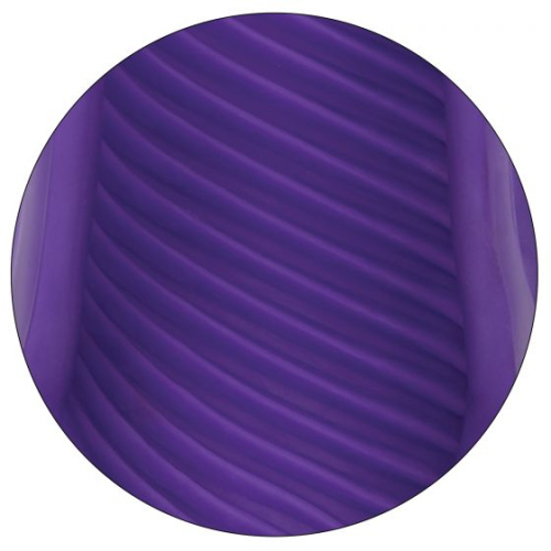 Фиолетовый рельефный мастурбатор Spiral Grip фото 4