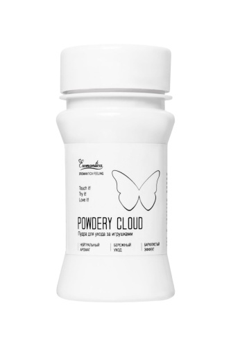 Пудра для ухода за игрушками Powdery Cloud с нейтральным ароматом - 40 гр.