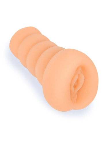 Телесный мастурбатор в виде вагины с узким входом фото 2