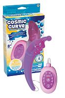 Фиолетовый многопрограммный вибратор для G-точки - 20,2 см.