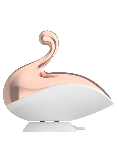 Белый вакуумный стимулятор клитора Liberty Swan фото 2