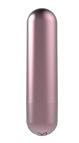 Розовая перезаряжаемая вибропуля Clio - 7,6 см. фото 3