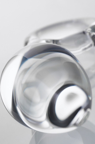 Прозрачная анальная втулка из стекла - 14,5 см. фото 4 Прозрачная анальная втулка из стекла - 14,5 см. фото 4