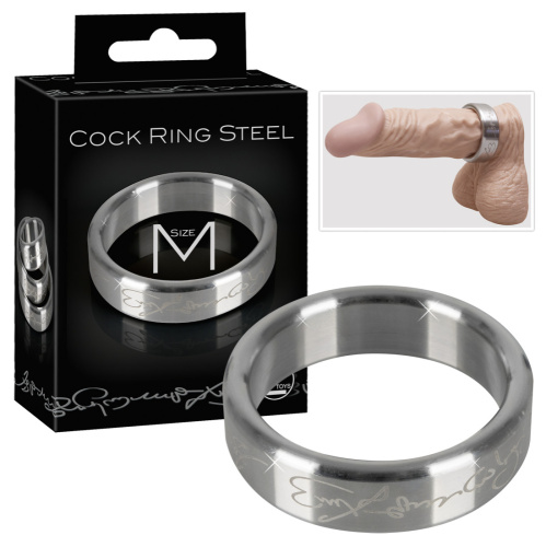 Эрекционное кольцо из стали Cock Ring Steel M Эрекционное кольцо из стали Cock Ring Steel M