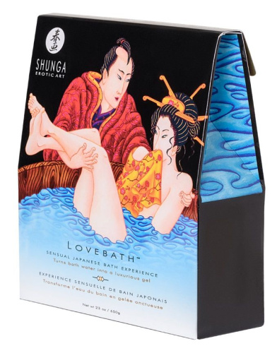 Соль для ванны Lovebath Ocean temptation, превращающая воду в гель - 650 гр. фото 2