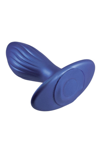 Синяя анальная пробка G Stuck Silicone Anal Plug - 12,5 см. фото 2