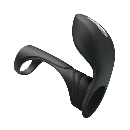 Черная насадка на пенис с вибрацией Vibration Penis Sleeve II Черная насадка на пенис с вибрацией Vibration Penis Sleeve II