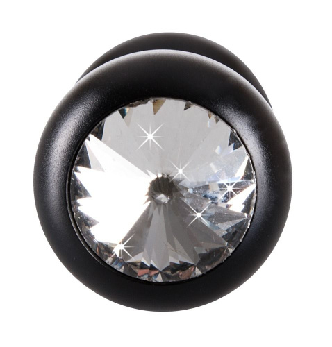 Анальная втулка Diamond Plug M - 8 см. фото 3