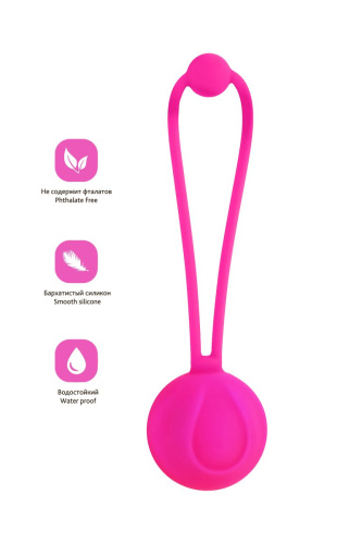 Розовый вагинальный шарик BLUSH фото 7