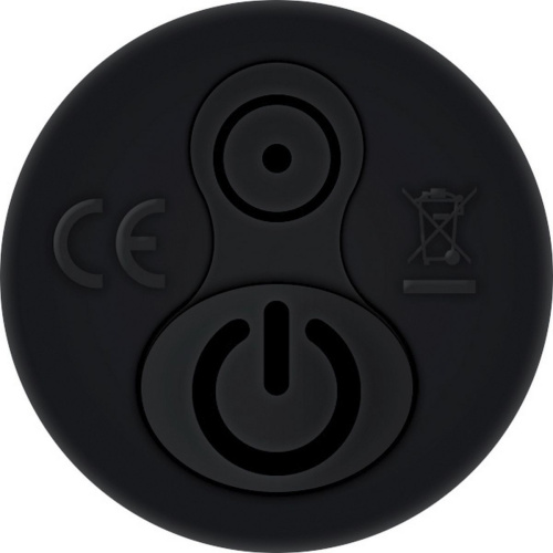 Черная перезаряжаемая вибропуля Bullet Buddy фото 2