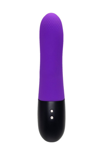 Фиолетовый ротатор «Дрючка-заменитель» с функцией нагрева - 18 см. фото 5