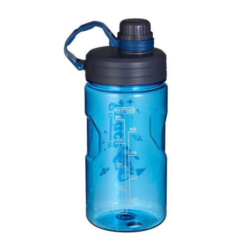 Синяя бутылка для воды  Мастер К  (1,1 литра) фото 2