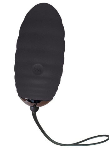 Черное виброяйцо с пультом ДУ Ocean Breeze 2.0 + LRS Черное виброяйцо с пультом ДУ Ocean Breeze 2.0 + LRS