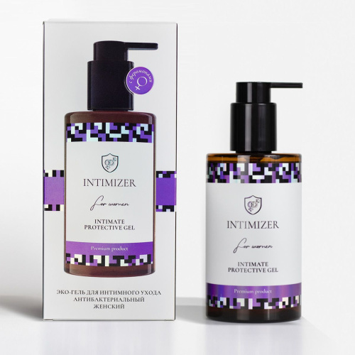 Женский антибактериальный эко-гель для интимного ухода Intimizer - 250 мл. Женский антибактериальный эко-гель для интимного ухода Intimizer - 250 мл.