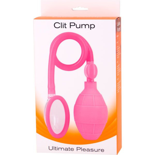 Розовая помпа для клитора CLIT PUMP фото 2