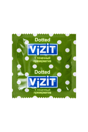 Презервативы с точечками VIZIT Dotted - 12 шт. фото 4