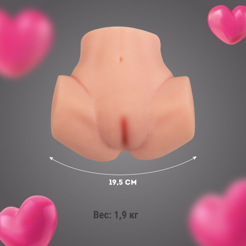 Мужской реалистичный мастурбатор с двумя рабочими отверстиями фото 6 Мужской реалистичный мастурбатор с двумя рабочими отверстиями фото 6