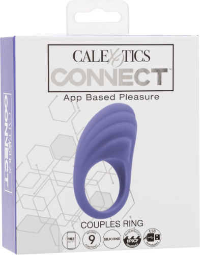 Фиолетовое эрекционное виброкольцо Couples Ring с управлением через приложение фото 5 Фиолетовое эрекционное виброкольцо Couples Ring с управлением через приложение фото 5