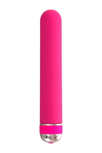 Розовый нереалистичный вибратор Mastick - 18 см. фото 3
