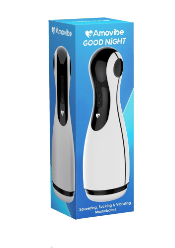 Белый инновационный мастурбатор Good night с имитацией орального секса фото 2 Белый инновационный мастурбатор Good night с имитацией орального секса фото 2