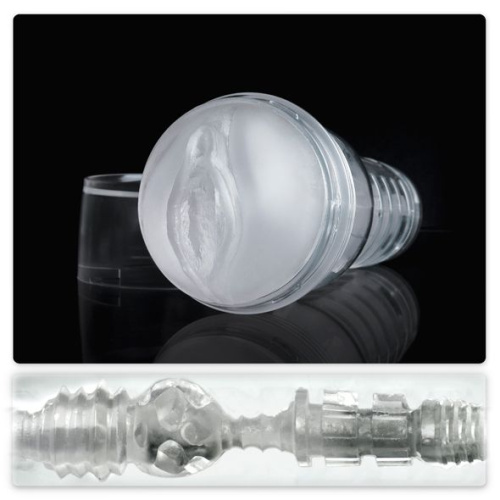 Прозрачный мастурбатор-вагина Fleshlight - Ice Lady Crystal фото 2