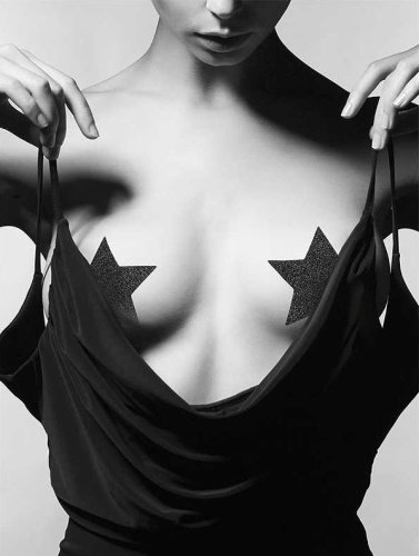 Черные пэстисы-звезды FLASH STAR PASTIES фото 3