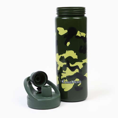 Камуфляжная бутылка для воды «Мастер К» (1 л.) фото 2