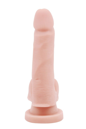 Телесный фаллоимитатор-реалистик Dual Density Dildo - 14,5 см. фото 2