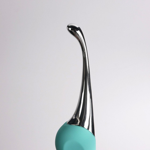 Бирюзовый клиторальный вибростимулятор Youvic фото 4 Бирюзовый клиторальный вибростимулятор Youvic фото 4