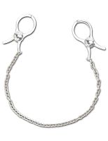 Металические зажимы на соски NIPPLE C-CLAMPS с цепью